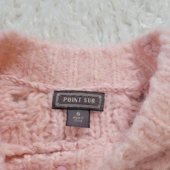 J Crew Point Sur Pointelle Sweater - Picture 7 of 13